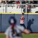 Michigan right fielder Nicole Sappingfield catches a fly ball in the game against Northwestern on Friday, May 3. Daniel Brenner I AnnArbor.com